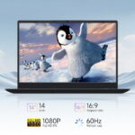 RNRUO 14 inch Windows 11 Laptops New Intel Celeron N4000 2.6Ghz 8GB RAM 512GB ROM, WiFi5 BT5.0, Notebook PC Computer Laptop for Business Student Beginner