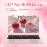 RNRUO 15.6" Windonws 11 Laptop, 12GB DDR5 512G SSD, Up to 3.6GHz Intel N150 Quad-Core, Fingerprint Backlit Keyboard WiFi 6 BT 5.2, 1080 FHD Display for Student, Business, Home...