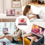 RNRUO 15.6" Windonws 11 Laptop, 12GB DDR5 512G SSD, Up to 3.6GHz Intel N150 Quad-Core, Fingerprint Backlit Keyboard WiFi 6 BT 5.2, 1080 FHD Display for Student, Business, Home...