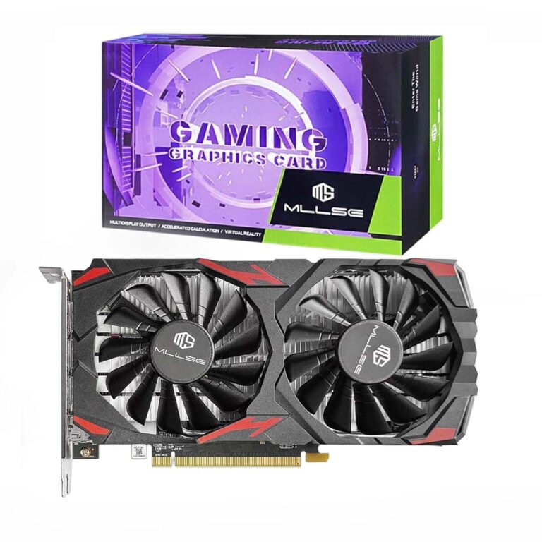 RX 580 8GB GDDR5 256-bit Gaming Graphics Card (PCIe 3.0 x16, 8-pin, 3X DP + HDMI) - Desktop Computer Video Card for PC Gaming