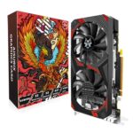 RX 580 Graphics Card 8GB GDDR5 2048 SP PCIe 3.0 Dual Fan Cooling DirectX 12 256-Bit HDMI/DP/DVI Outputs Video vard for Gaming PC and Streaming