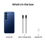 Samsung Galaxy S25 128GB US Version, Unlocked Android Smartphone with 50MP Camera, 8K Video, Long Battery, Navy