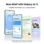 Samsung Galaxy S25 256GB US Version, Unlocked Android Smartphone with 50MP Camera, 8K Video, Long Battery, Silver Shadow
