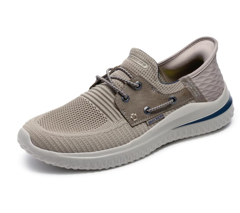 Skechers Men's Delson 3.0-Roth 210606 Low Profile Bungee Lace Slip-Ins