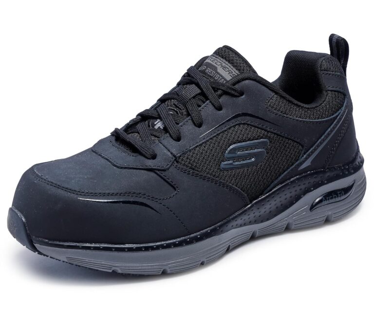 Skechers Men's Lace Up Safety Arch Fit Sr Comp Toe