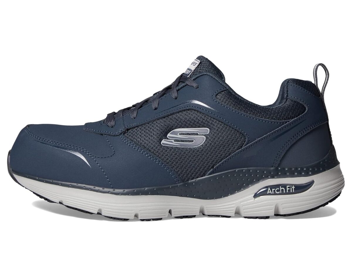 Skechers Men's Lace Up Safety Arch Fit Sr Comp Toe