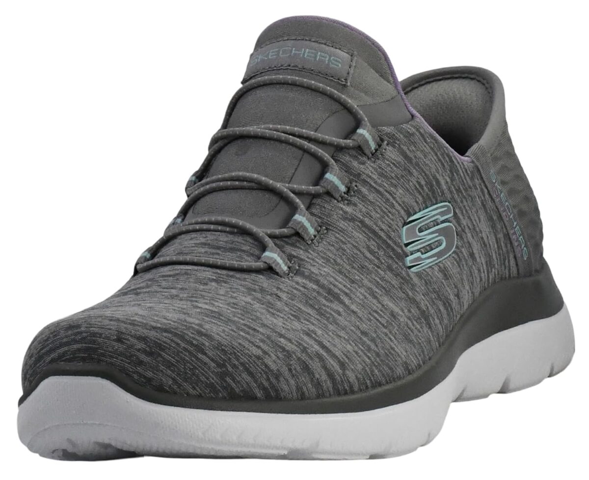 Skechers Women's Summits Hands-Free Slip-Ins – Memory Foam Insole, Heel Pillow, Vegan Materials Sneakers