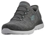 Skechers Women's Summits Hands-Free Slip-Ins – Memory Foam Insole, Heel Pillow, Vegan Materials Sneakers