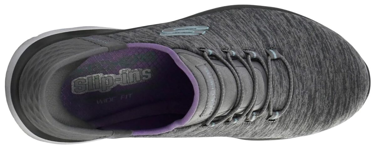 Skechers Women's Summits Hands-Free Slip-Ins – Memory Foam Insole, Heel Pillow, Vegan Materials Sneakers