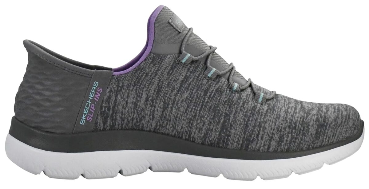 Skechers Women's Summits Hands-Free Slip-Ins – Memory Foam Insole, Heel Pillow, Vegan Materials Sneakers