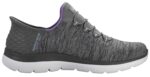 Skechers Women's Summits Hands-Free Slip-Ins – Memory Foam Insole, Heel Pillow, Vegan Materials Sneakers