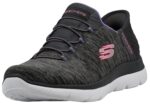 Skechers Women's Summits Hands-Free Slip-Ins – Memory Foam Insole, Heel Pillow, Vegan Materials Sneakers