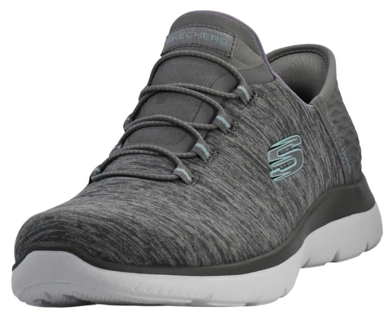 Skechers Women's Summits Hands-Free Slip-Ins – Memory Foam Insole, Heel Pillow, Vegan Materials Sneakers