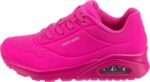 Skechers Women's Uno-Night Shades Sneaker Cooled Memory Foam, Skech-Air Midsole, Durabuck Upper