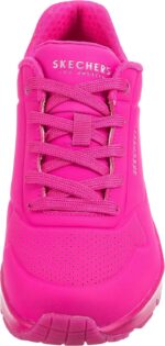Skechers Women's Uno-Night Shades Sneaker Cooled Memory Foam, Skech-Air Midsole, Durabuck Upper