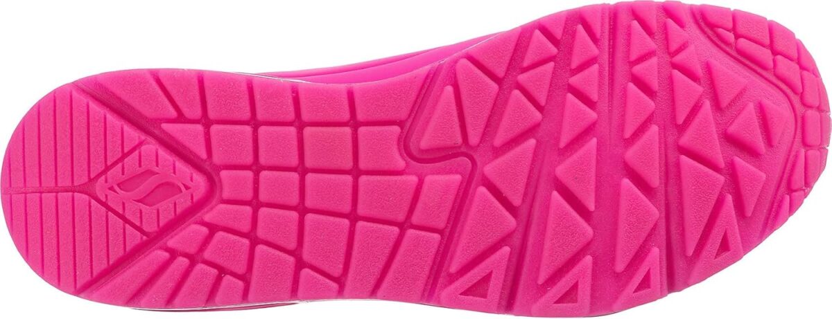 Skechers Women's Uno-Night Shades Sneaker Cooled Memory Foam, Skech-Air Midsole, Durabuck Upper