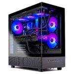 Skytech Gaming Azure 3 Desktop PC, Ryzen 7 7800X3D 4.2 GHz (5GHz Turbo), NVIDIA RTX 5060 Ti 16GB, 1TB Gen4 NVMe SSD, 32GB DDR5 RAM 6000 RGB, 650W Gold PSU, 360mm ARGB AIO,...