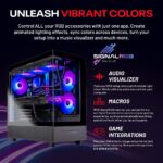 Skytech Gaming Azure 3 Desktop PC, Ryzen 7 7800X3D 4.2 GHz (5GHz Turbo), NVIDIA RTX 5060 Ti 16GB, 1TB Gen4 NVMe SSD, 32GB DDR5 RAM 6000 RGB, 650W Gold PSU, 360mm ARGB AIO,...