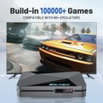 Super Console X2 Pro Retro Game Console Pre-Built-in 100000+Games, Retro Game Console with 65+ emulators,EmuELEC 4.5/Android 9.0，4K UHD Display