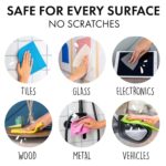 SUPERSCANDI 10 Pack Reusable Cleaning Cloths - 100% Biodegradable & Compostable | Washable Swedish Dishcloth - Food-Safe & Plastic-Free | Kitchen Cloth Suitable for Any Surface,...