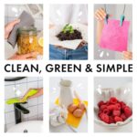 SUPERSCANDI 6 Pack Swedish Dishcloths for Kitchen - 100% Biodegradable & Compostable Reusable Paper Towels Washable, Food-Safe & Without Plastic - Dish Rags Suitable for Any...