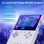 Trimui Brick Retro Handheld Game Console, Mini Video Gaming Console, 3.2'' Retro Gaming Console with IPS Screen, 64G TF Card, Multiple Classic Games Emulators, 3000mAh Battery,...