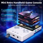 Trimui Brick Retro Handheld Game Console, Mini Video Gaming Console, 3.2'' Retro Gaming Console with IPS Screen, 64G TF Card, Multiple Classic Games Emulators, 3000mAh Battery,...