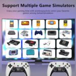 Upgraded Model Wireless Retro Game Stick,Retro Video Game Console,9 emulators, (64G),with Over 40000 Built-in Electronic Games,4K HDMI Output,Dual 2.4G Wireless Control Plug and...