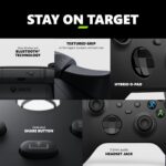 Xbox Wireless Gaming Controller (2025) – Carbon Black – Play on Xbox, Windows, Android, iOS, FireTV Sticks, Smart TVs, VR Headsets