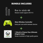 Xbox Wireless Gaming Controller (2025) – Carbon Black – Play on Xbox, Windows, Android, iOS, FireTV Sticks, Smart TVs, VR Headsets