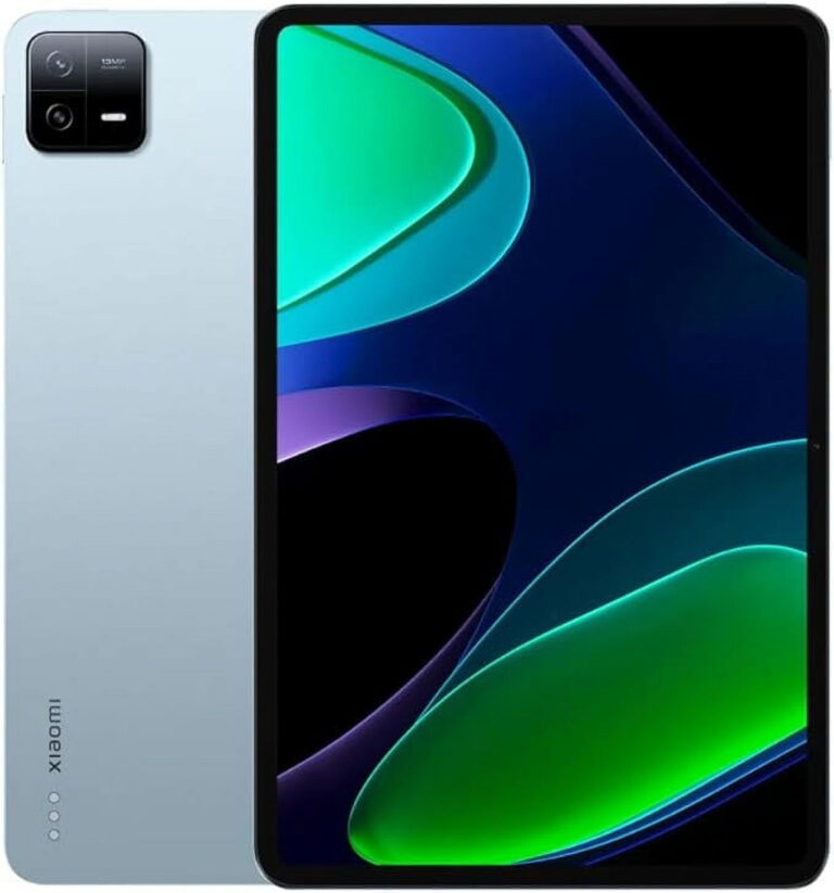 Xiaomi Pad 6 11-inch 2K Tablet, 128GB, Android 13, Wi-Fi, Mist Blue