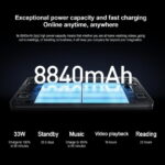 Xiaomi Pad 6 WiFi Version 11 inches Global 144Hz 8840mAh Bluetooth 5.2 Four Speakers Dolby Atmos 13 Mp Camera (128GB + 6GB, Champagne)