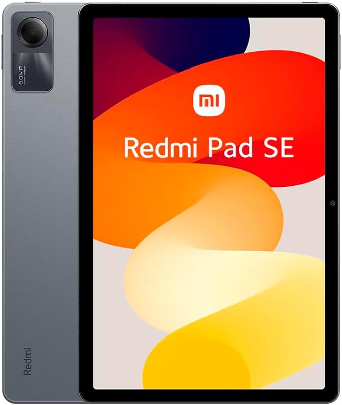 Xiaomi Redmi Pad SE Wi-Fi 11" Tablet Global ROM 8000mAh Bluetooth 5.3 8MP (256GB+8GB, Graphite Gray)