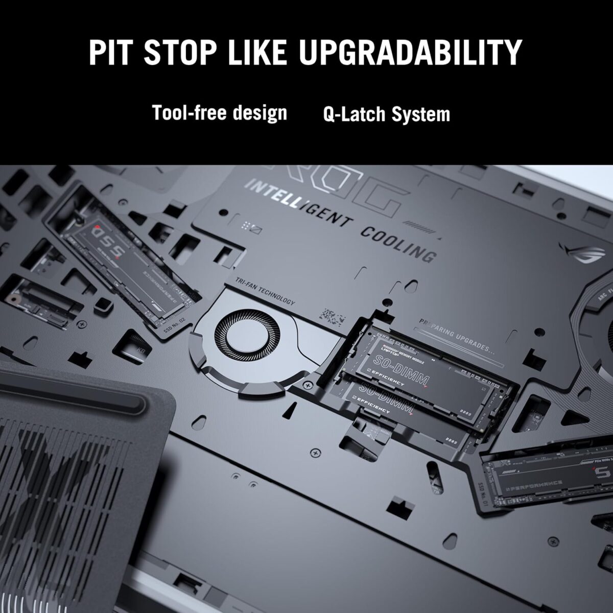 ASUS ROG Strix G16 (2025) Gaming Laptop, 16” FHD+ 16:10 165Hz/3ms Display, NVIDIA® GeForce RTX™ 5060 Laptop GPU, Intel® Core™ i7 Processor 14650HX, 16GB DDR5, 1TB Gen 4 SSD,...