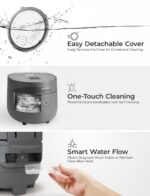 CUCKOO Rice Cooker 3 Cup Uncooked / 6 Cup Cooked, Modern Fuzzy Logic Rice Cooker Small with Delay Timer & Keep Warm Setting, Versatile Food Steamer for Cooking, Non-Stick Inner...