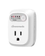 DEWENWILS Indoor Countdown Timer Outlet, 15/30/45/60min Settings, Auto Shut Off Safety Outlet for Curling Iron, Steam Iron, Cell Phone, 125V/15A/1000W, Grounded, 3 Prong, 1/3 HP