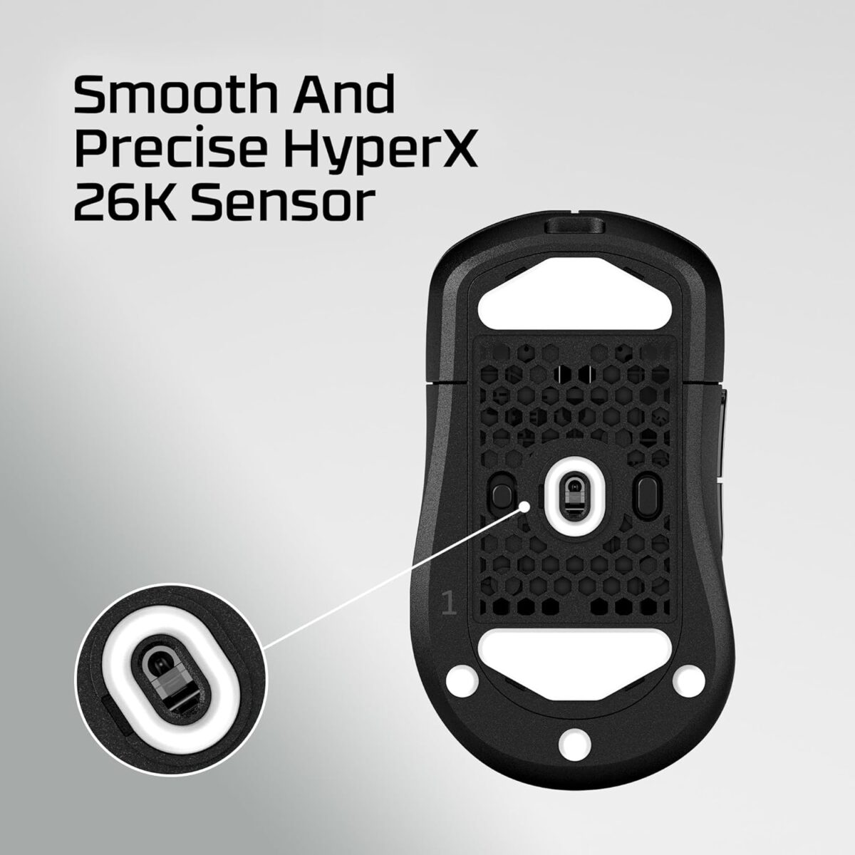 HyperX Pulsefire Saga Pro Wireless Gaming Mouse (Black)