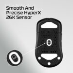 HyperX Pulsefire Saga Pro Wireless Gaming Mouse (Black)