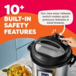 Instant Pot Duo 7-in-1 Electric Pressure Cooker, Slow Cooker, Rice Cooker, Steamer, Sauté, Yogurt Maker, Warmer & Sterilizer, Includes App With Over 800 Recipes, Stainless...