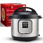 Instant Pot Duo 7-in-1 Mini Electric Pressure Cooker, Slow Rice Cooker, Steamer, Sauté, Yogurt Maker, Warmer & Sterilizer, Includes Free App with over 1900 Recipes, Stainless...