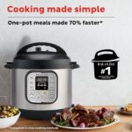 Instant Pot Duo 7-in-1 Mini Electric Pressure Cooker, Slow Rice Cooker, Steamer, Sauté, Yogurt Maker, Warmer & Sterilizer, Includes Free App with over 1900 Recipes, Stainless...
