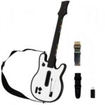 Lyvix Guitar Hero Guitar Controller for PS4/PS3/PC, Wireless Rechargeable Game Guitar for Guitar Hero, Rock Band, Clone Hero, Fortnite Festival, with Replaceable Straps, RGB...
