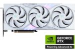 MSI Gaming RTX 5060 Ti 16G Gaming Trio OC White Graphics Card (16GB GDDR7, 128-bit, Extreme Performance: TBA MHz, DisplayPort x 3 2.1a, HDMI 2.1b, NVIDIA Blackwell Architecture)