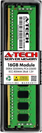 16GB RAM Replacement for Kingston KSM32RD8/16HDR | DDR4 3200MHz PC4-25600 ECC RDIMM 2Rx8 Server Memory