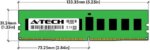 16GB RAM Replacement for Kingston KSM32RD8/16HDR | DDR4 3200MHz PC4-25600 ECC RDIMM 2Rx8 Server Memory