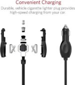 300W Power Inverter DC 12V to 110V AC Car Inverter with 4.2A Dual USB Car Adapter
