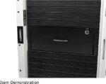 4U drawer mounts in EIA-standard 19 in. 2-post rack to store tools, notes, cables, computer discs and other essential rack equipment accessories up to