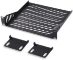 52Pi 1U Rack Shelf, 10 inch Rack Accessories for DeskPi Rackmate T0/T1 Server Cabinets