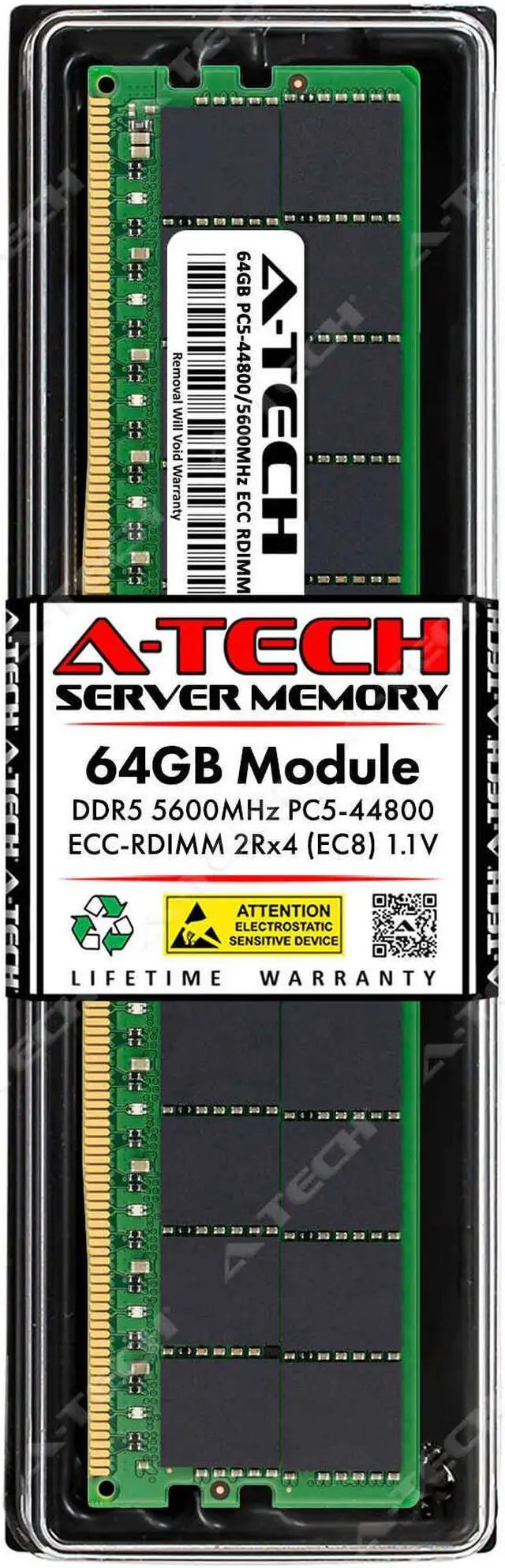 64GB RAM Replacement for Samsung M321R8GA0PB0-CWM | DDR5 5600MHz PC5-44800 ECC RDIMM 2Rx4 Server Memory