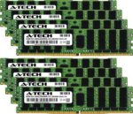 A-Tech 512GB (8x64GB) 4Rx4 PC4-19200L DDR4 2400 MHz ECC LRDIMM Load Reduced DIMM 288-Pin 4DRx4 Quad Rank x4 Server RAM Memory Upgrade Kit